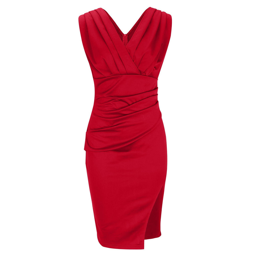 Noemí - Vestido con escote en V