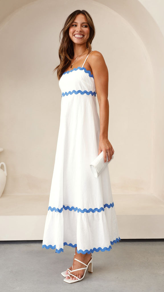 Clara - Vestido largo de tirantes