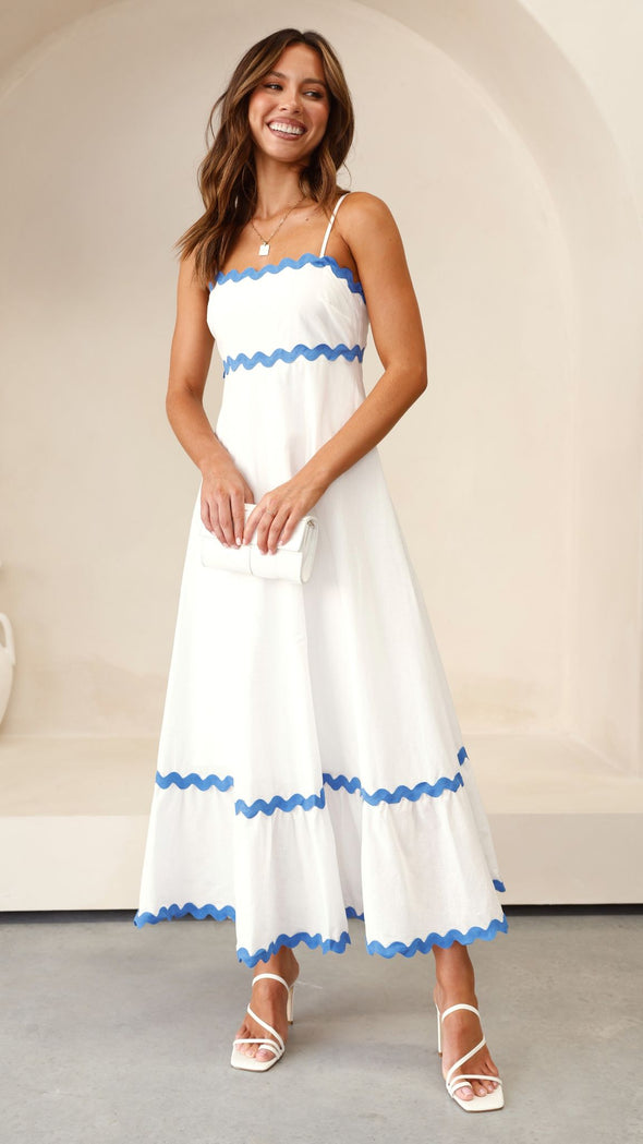 Clara - Vestido largo de tirantes