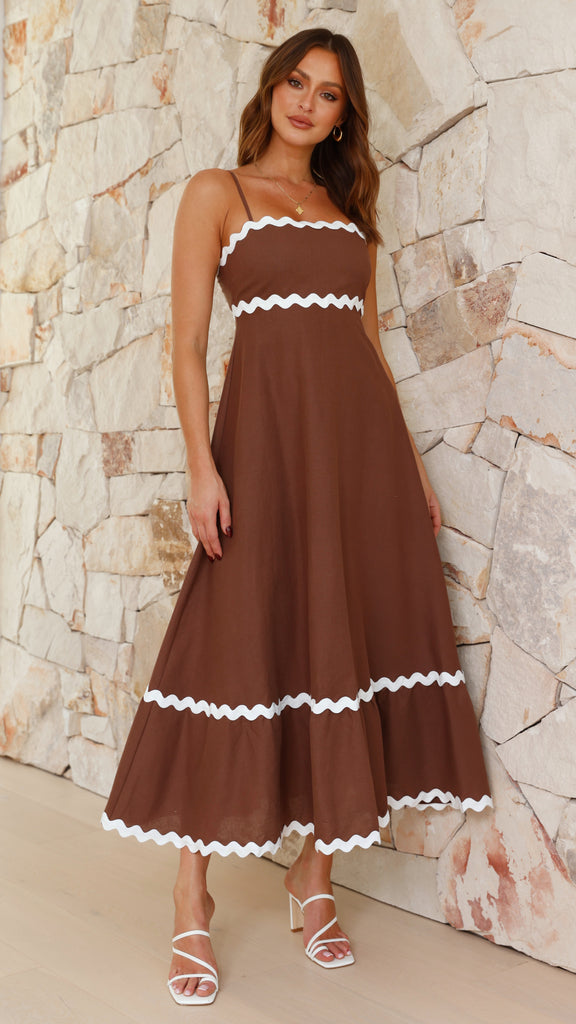 Clara - Vestido largo de tirantes