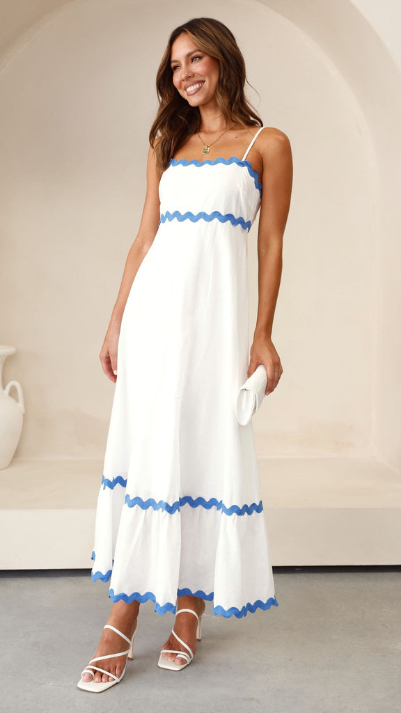 Clara - Vestido largo de tirantes