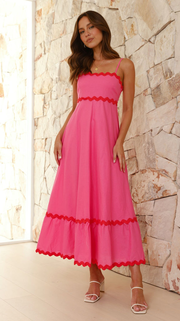 Clara - Vestido largo de tirantes