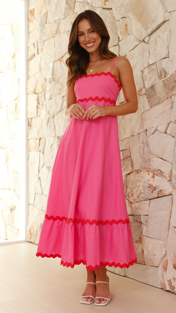 Clara - Vestido largo de tirantes