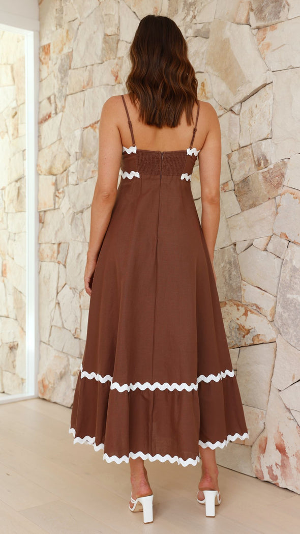 Clara - Vestido largo de tirantes