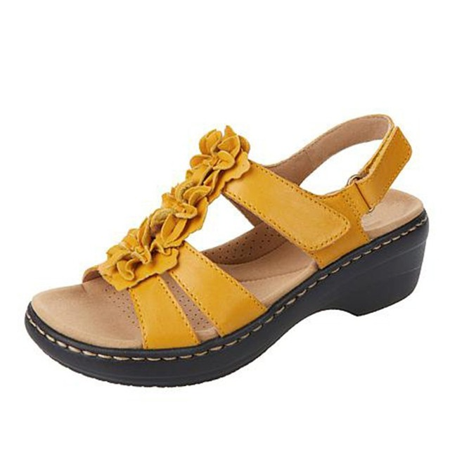 Sandalias Burdeos cómodas