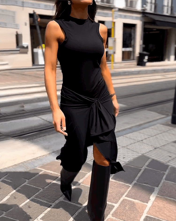 Aitana - Vestido largo sin mangas