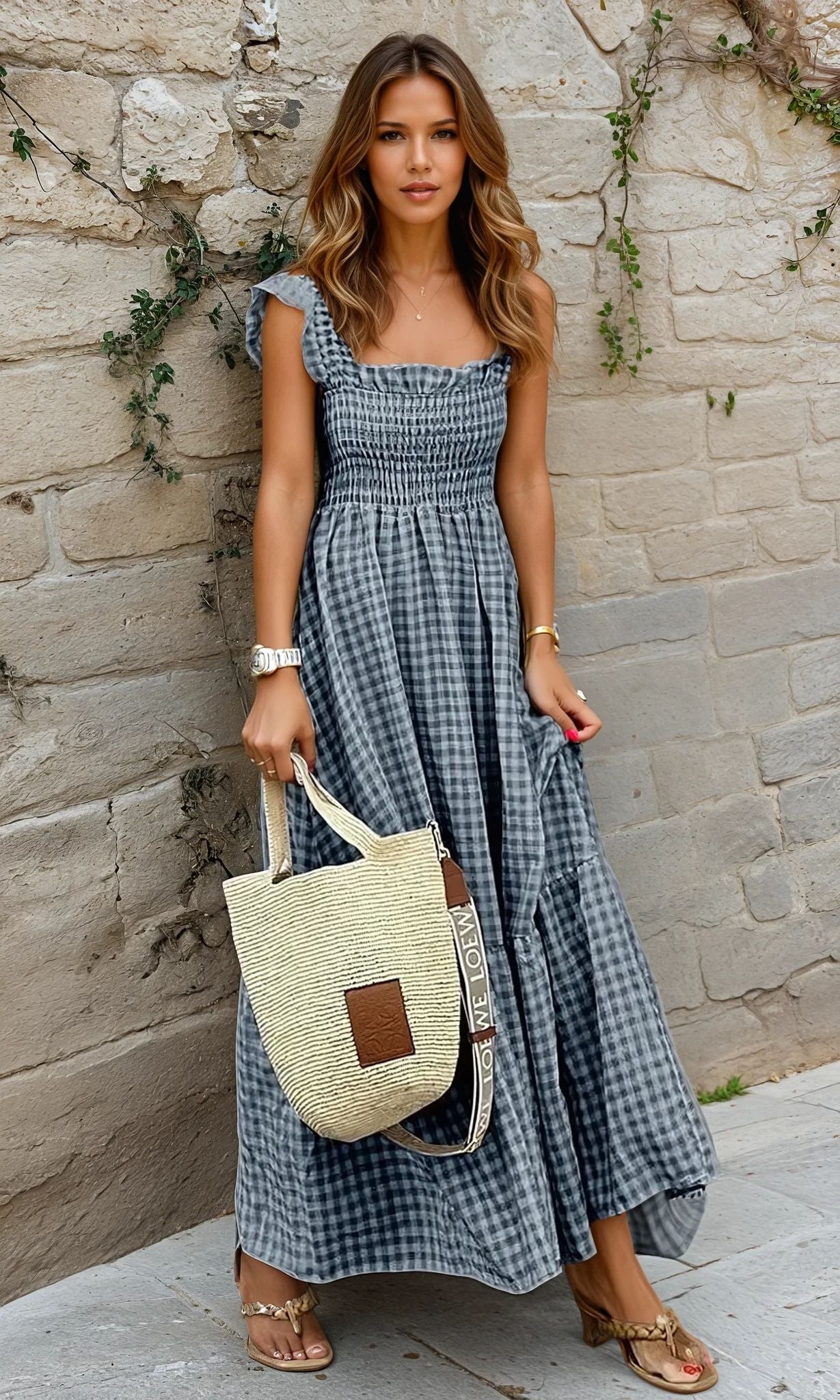Ana - Vestido de Cuadros