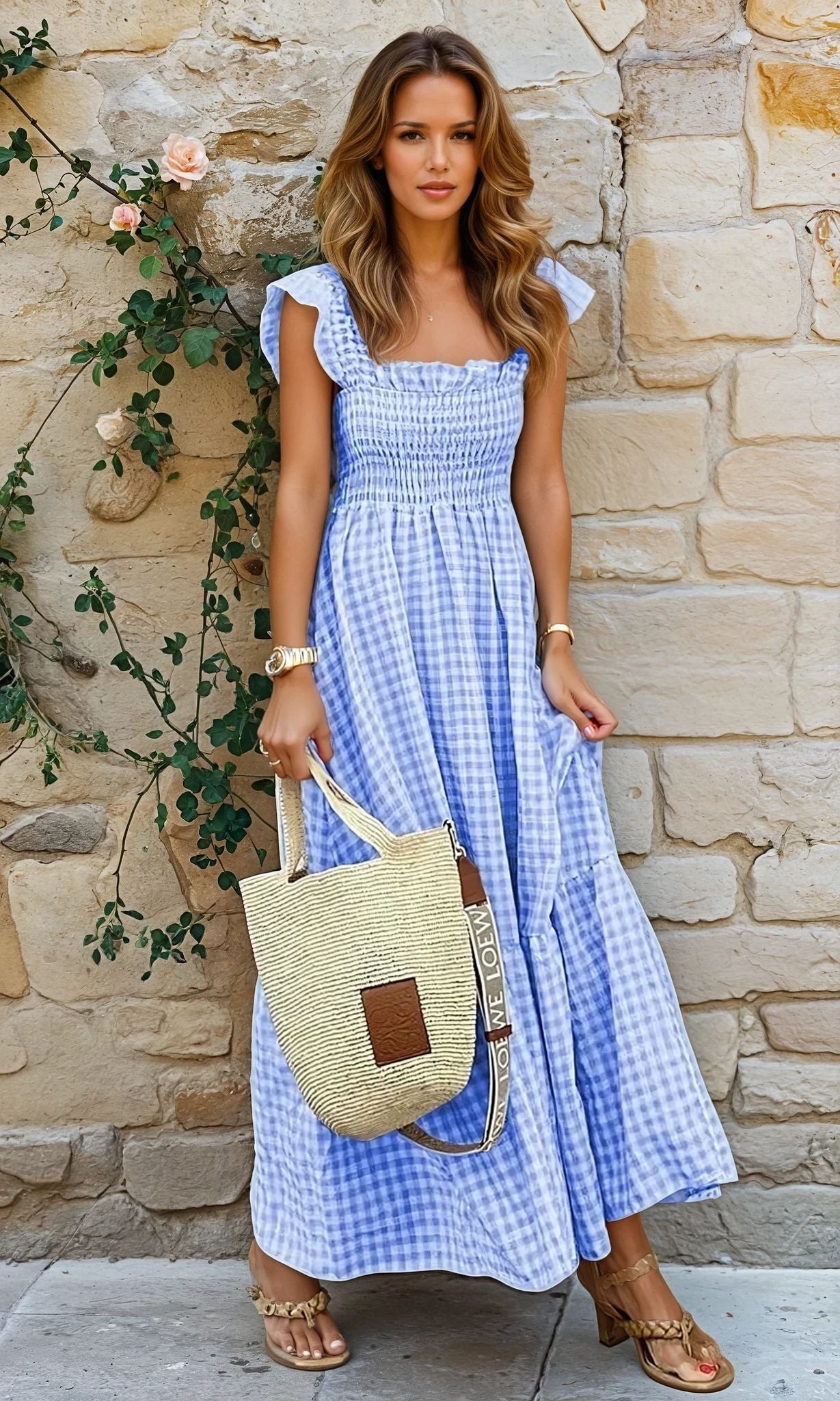 Ana - Vestido de Cuadros