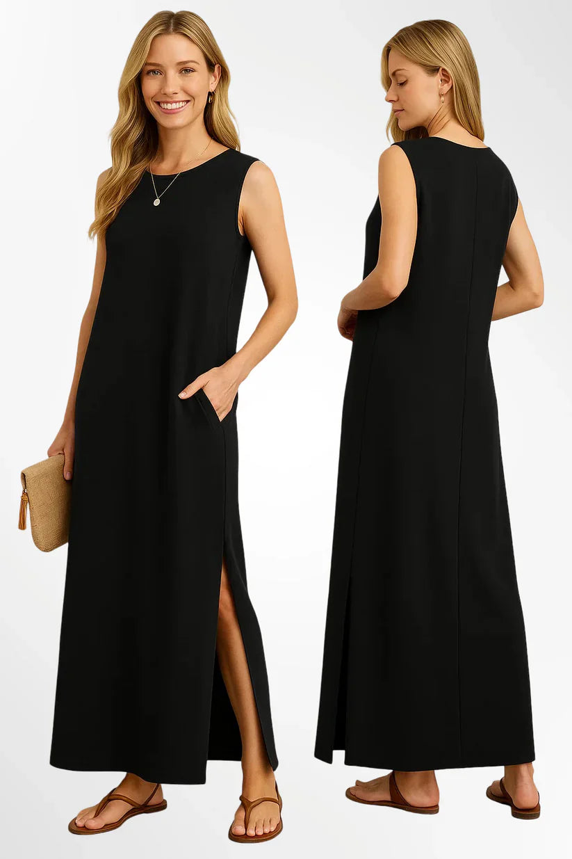 Stella - Vestido Largo Fluido