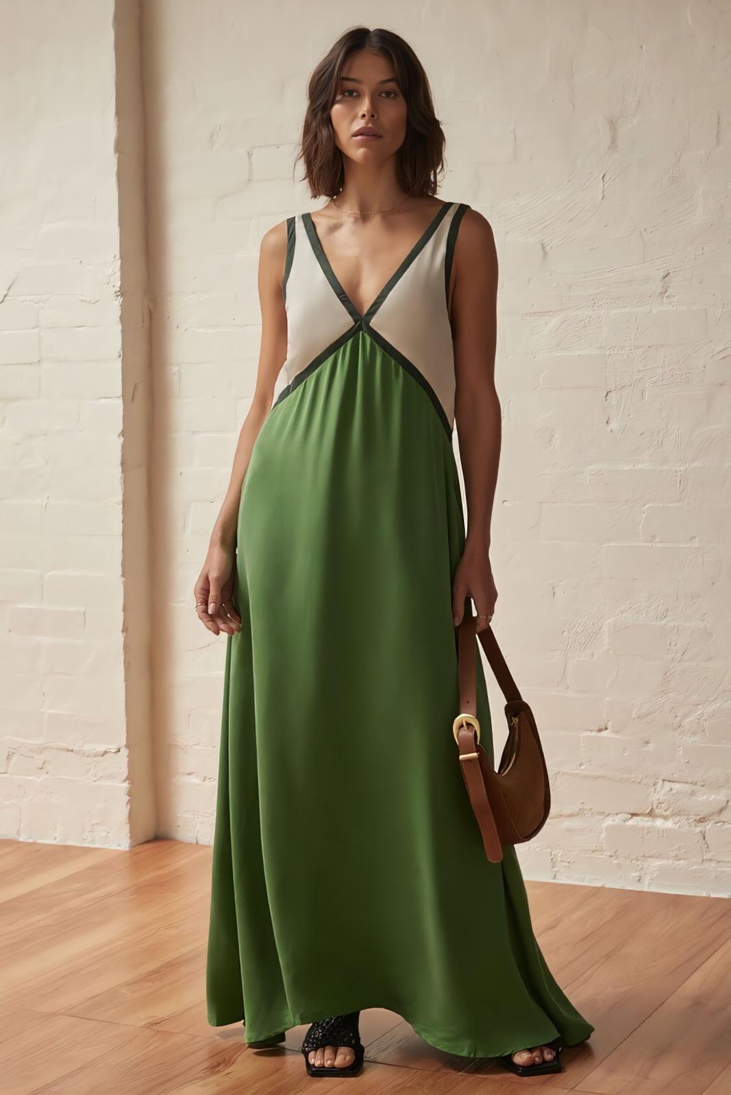 Elena - Vestido Midi sin mangas