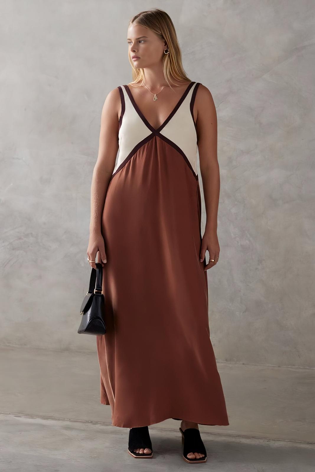 Elena - Vestido Midi sin mangas