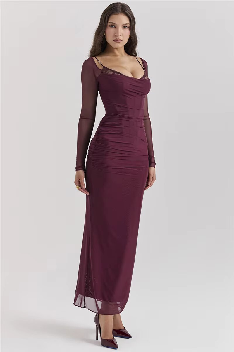 Missi - Vestido Largo con Glamour