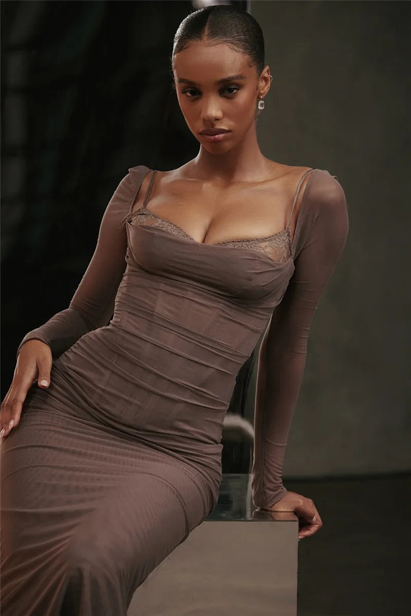 Missi - Vestido Largo con Glamour