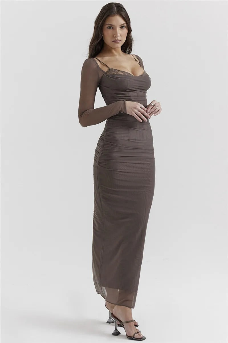 Missi - Vestido Largo con Glamour