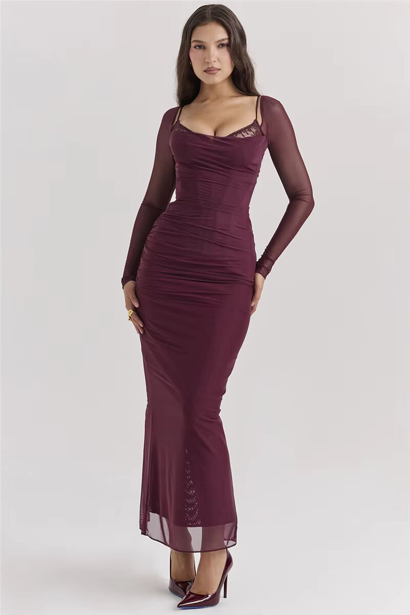 Missi - Vestido Largo con Glamour