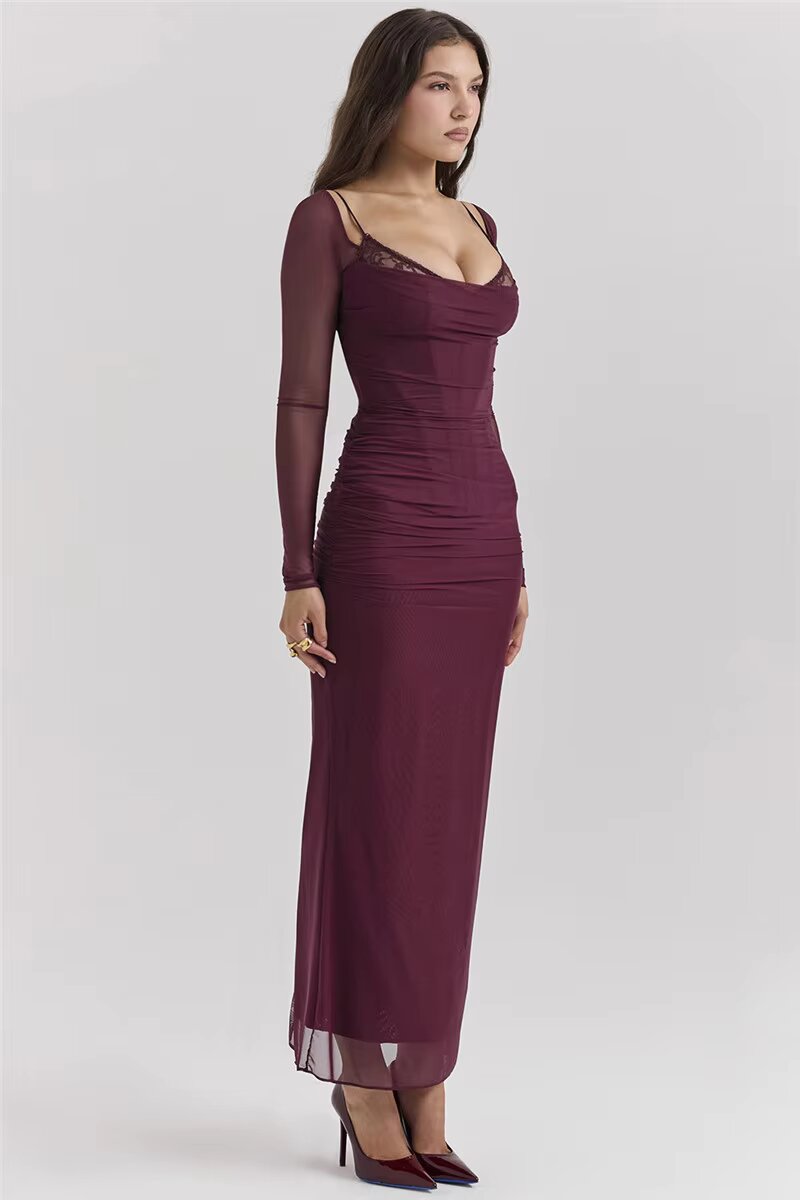 Missi - Vestido Largo con Glamour