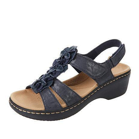 Sandalias Burdeos cómodas