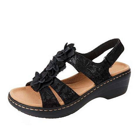 Sandalias Burdeos cómodas
