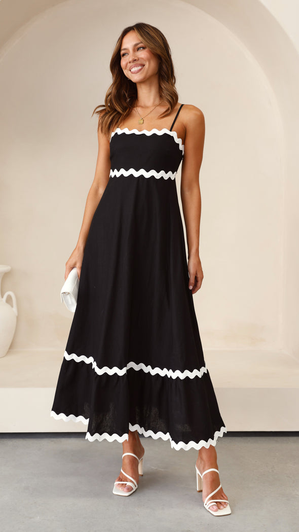 Clara - Vestido largo de tirantes
