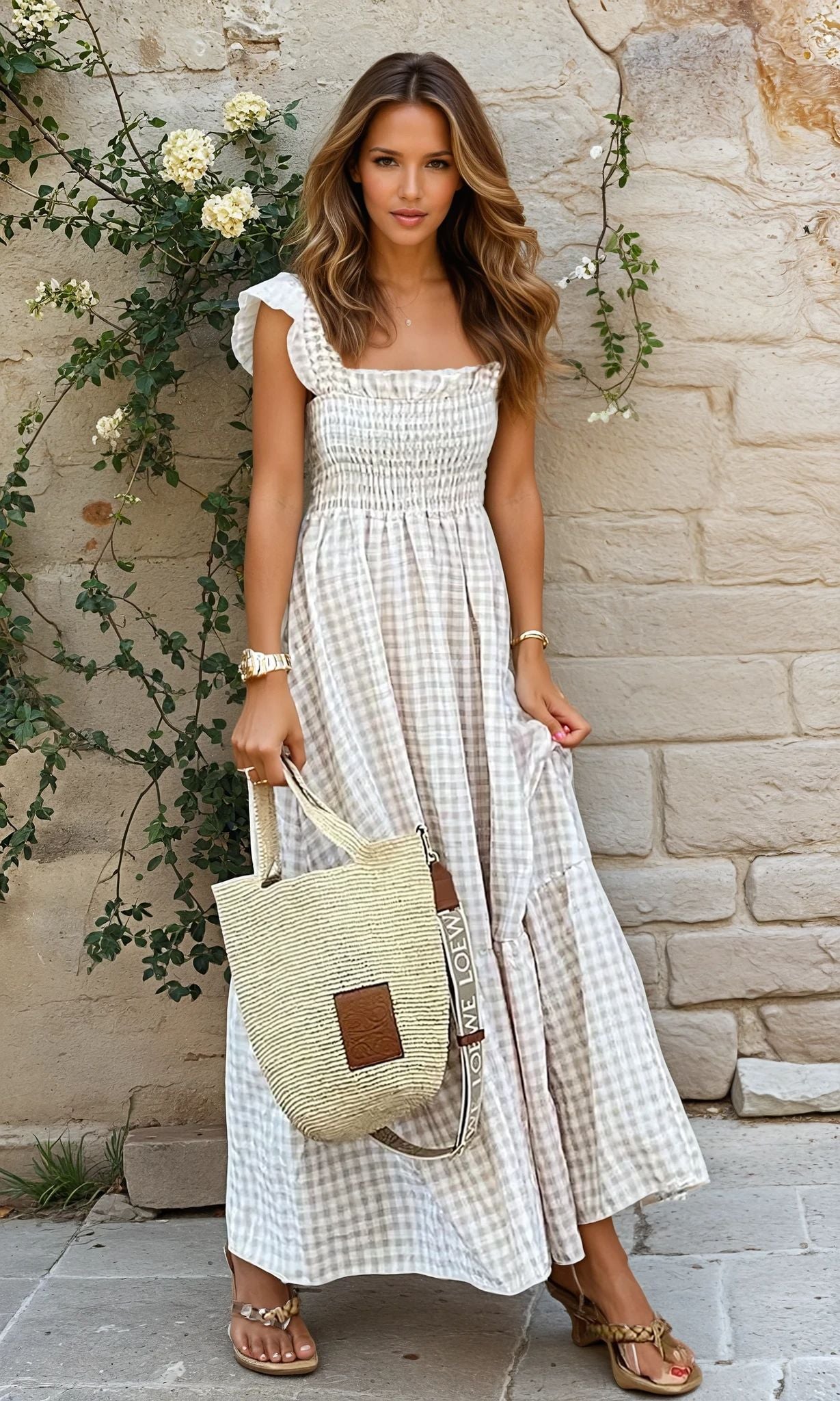 Ana - Vestido de Cuadros