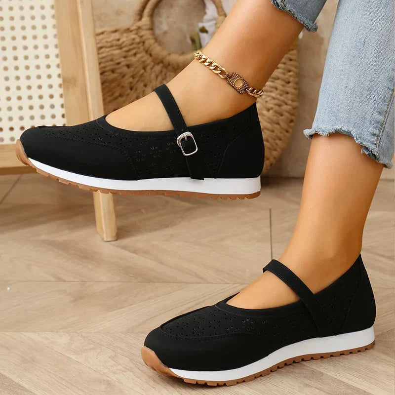Amelina™ | Zapato de piel transpirable – Libertad y suavidad para tus pies