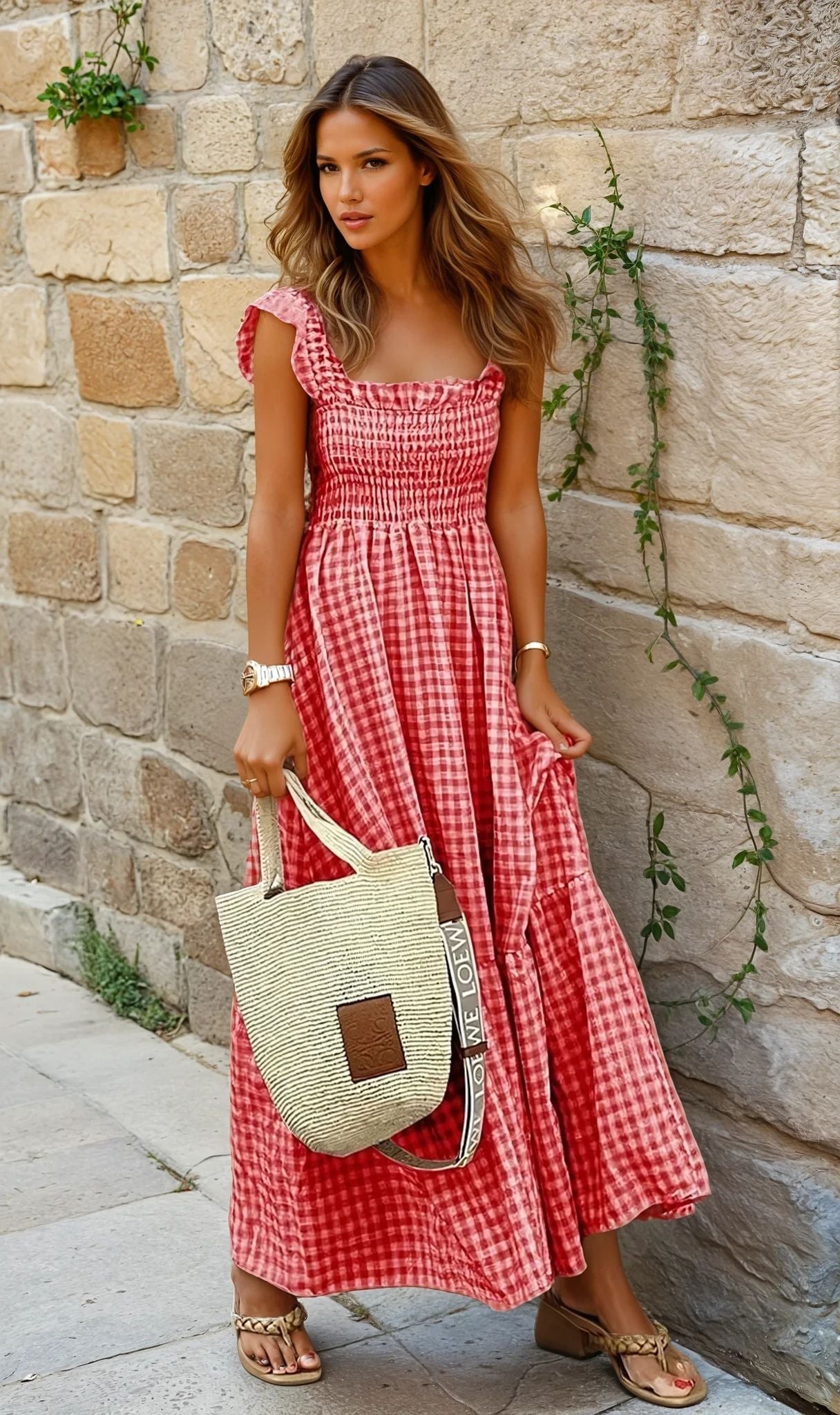Ana - Vestido de Cuadros