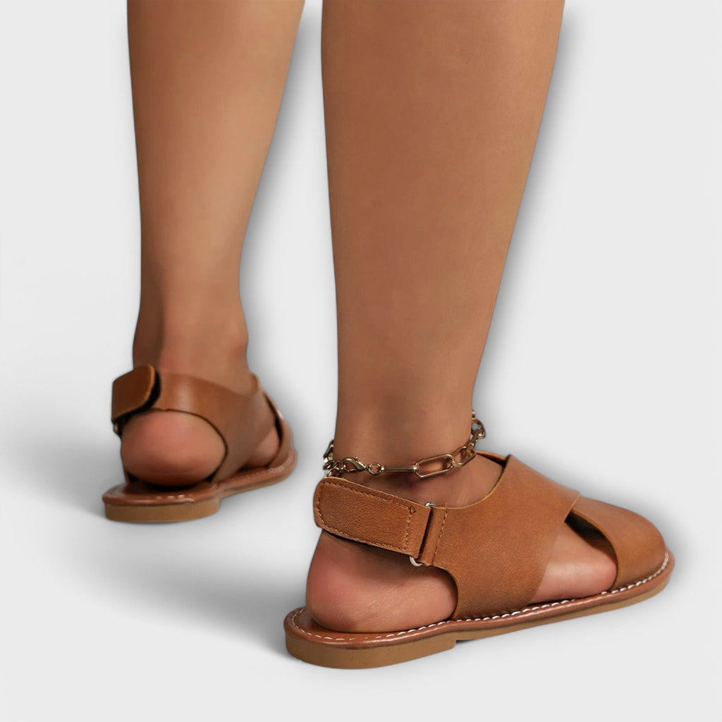 Sara - Sandalias de cuero