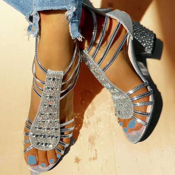 Isa - Sandalias elegantes de tacón
