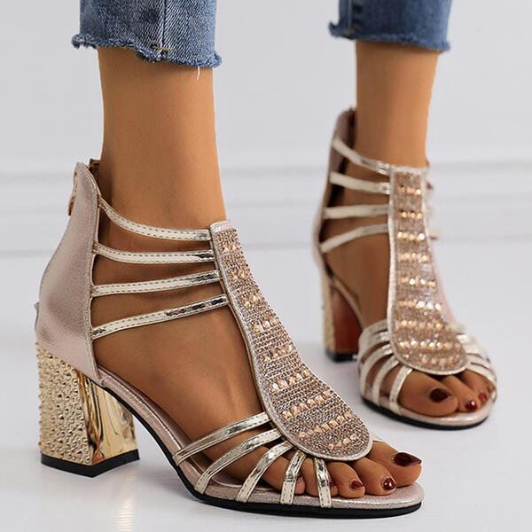 Isa - Sandalias elegantes de tacón